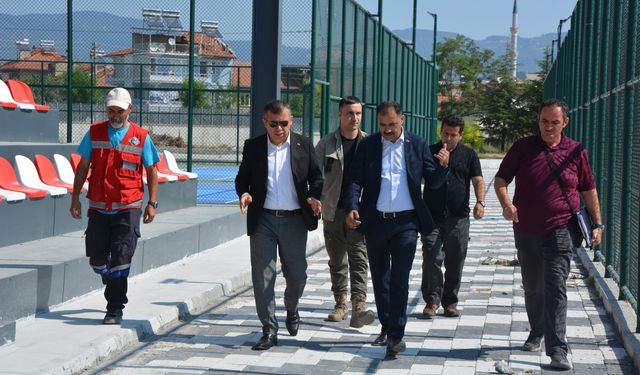 Demirci'deki yatırımlara yakın takip