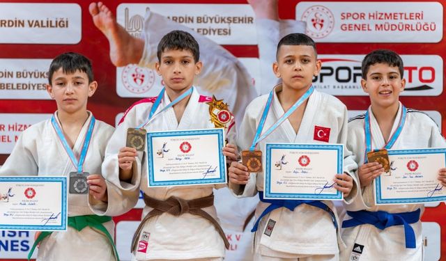 Yunusemreli judocular Mardin'den başarıyla döndü