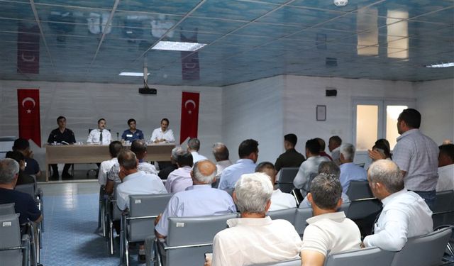 Orman yangınları riskini azaltmak için toplandılar