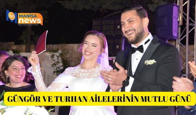 Güngör ve Turhan ailelerinin mutlu günü
