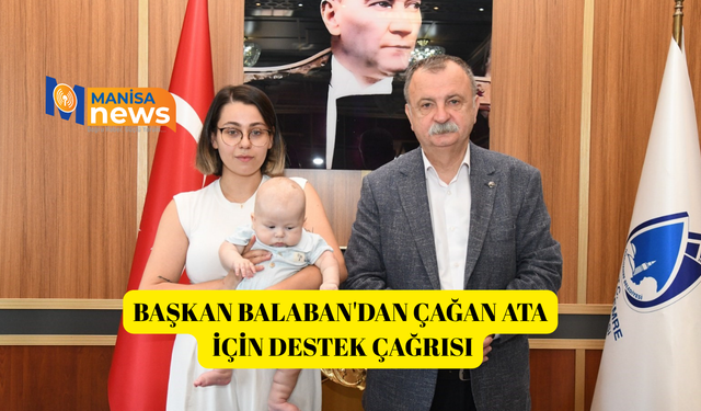 Başkan Balaban'dan Çağan Ata için destek çağrısı