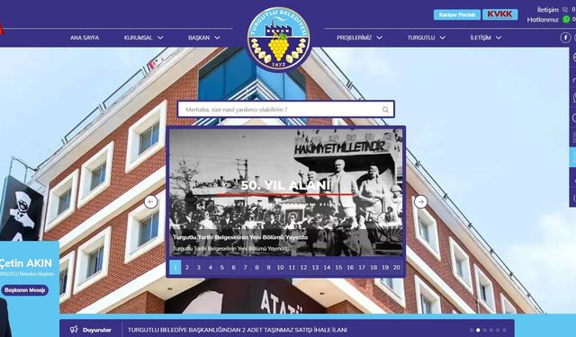 Turgutlu Belediyesinden bir yenilik daha