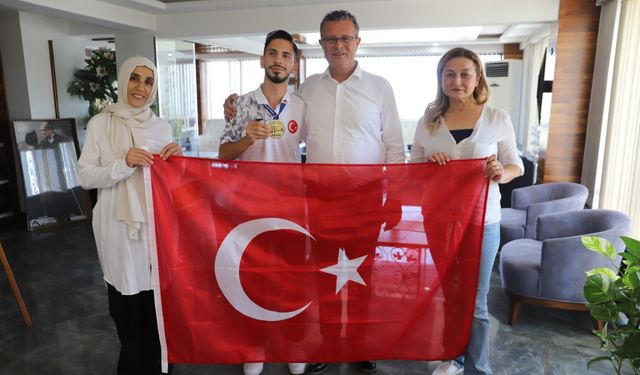 Alaşehirli sporcu Avrupa Şampiyonu oldu