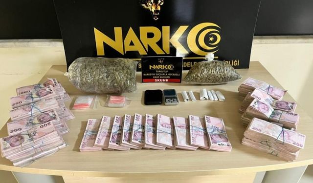 Turgutlu'da uyuşturucu operasyonlarında 8 kişi tutuklandı