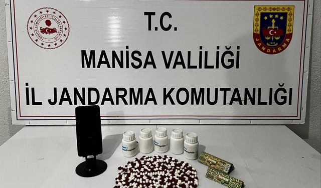 Kula'da durdurulan araçtan sentetik uyuşturucu çıktı