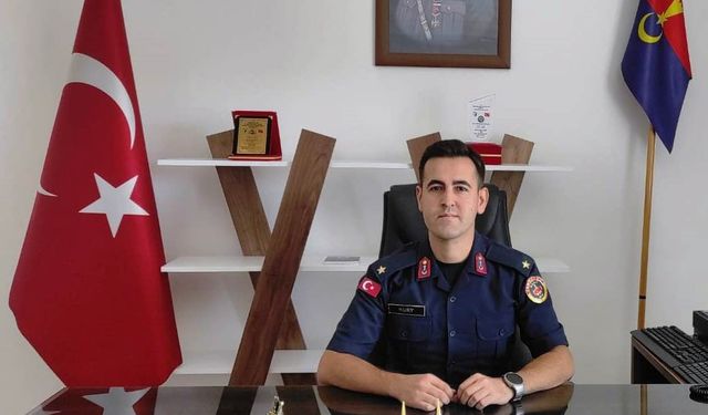 Selendi İlçe Jandarma Komutanı Kurt göreve başladı