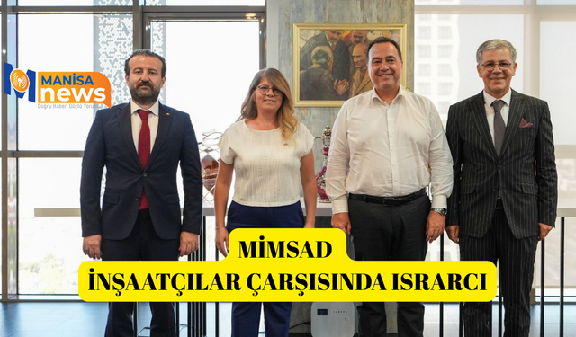 MİMSAD İnşaatçılar Çarşısında Israrcı