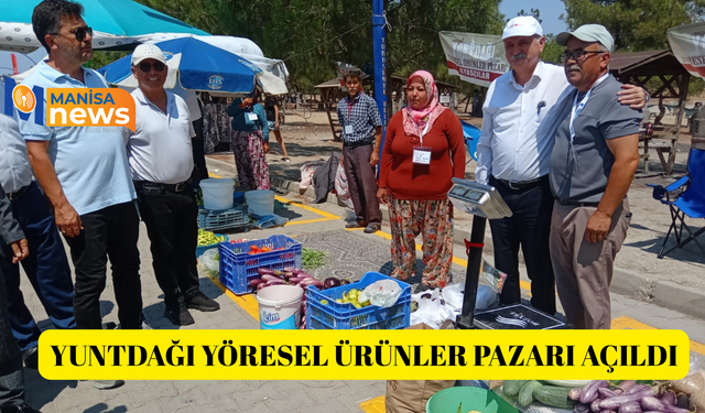 Yuntdağı Yöresel Ürünler Pazarı açıldı