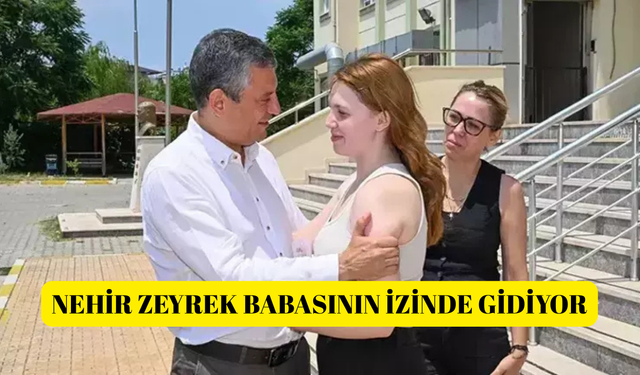Nehir Zeyrek babasının izinde gidiyor