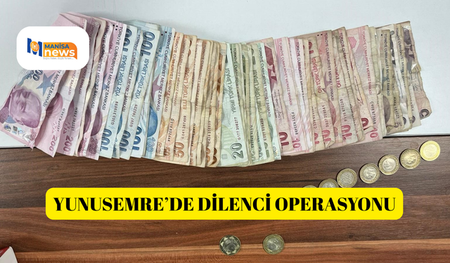 Yunusemre’de dilenci operasyonu