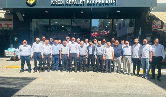 22. Bölge Manisa Esnaf Kefalet Kooperatifleri Birliği toplantısı Alaşehir’de yapıldı
