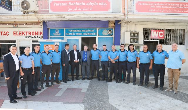 Başkan Balaban zabıtayı unutmadı