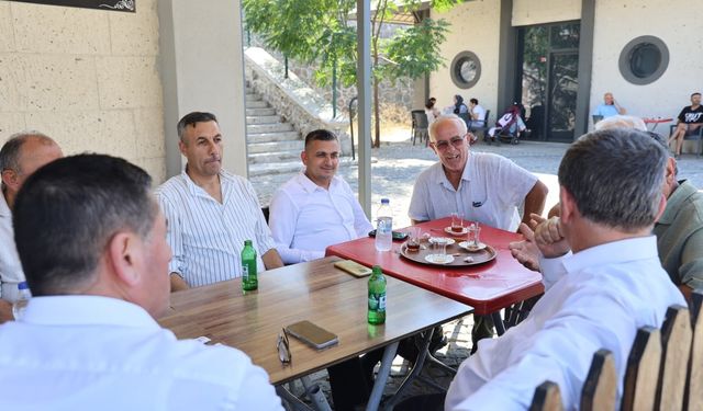 Başkan Balaban Akgedik'te vatandaşları dinledi