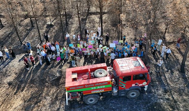 Minik yürekler yeşil vatana sahip çıktı