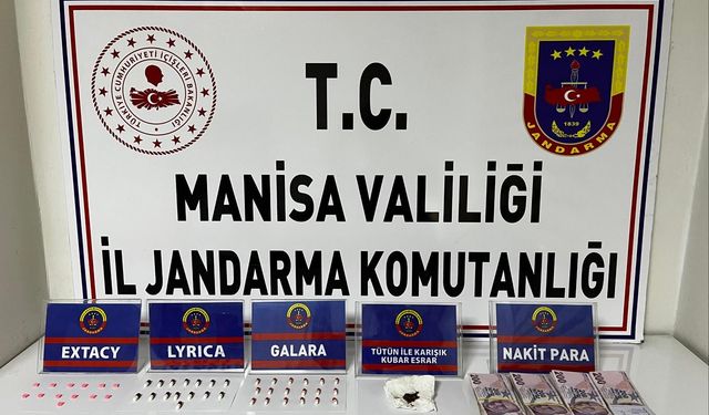 Salihli Jandarmadan uyuşturucuya geçit yok