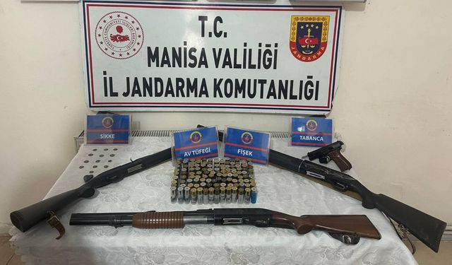 Jandarmadan silah ve tarihi eser operasyonu