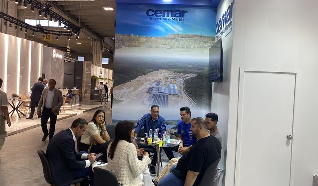 Kula’dan Verona’ya: Cemar Traverten & Mermer’e yoğun ilgi