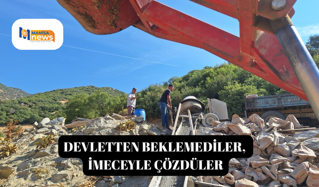 Devletten beklemediler, imeceyle çözdüler