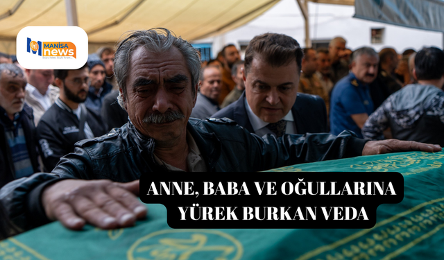 Anne, baba ve oğullarına yürek burkan veda