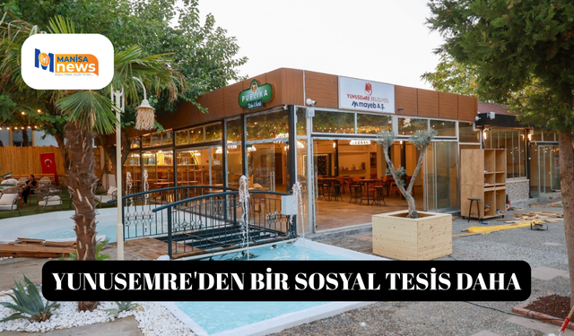 Yunusemre'den bir sosyal tesis daha