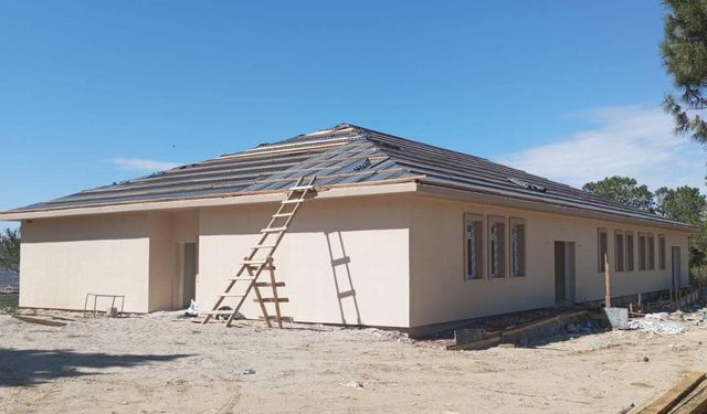 Yarım kalan okul inşaatı yeniden başlıyor