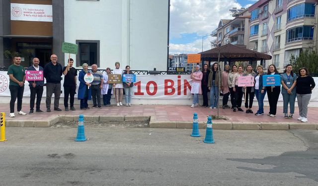 Alaşehir'de 'Dünya Yürüyüş Günü' etkinliği
