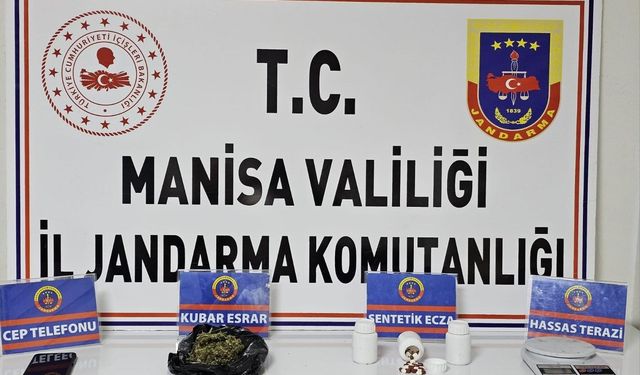 Manisa Jandarmadan zehir tacirine darbe