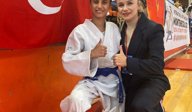 Yunusemreli milli judocu Tekin, Balkan Şampiyonu oldu