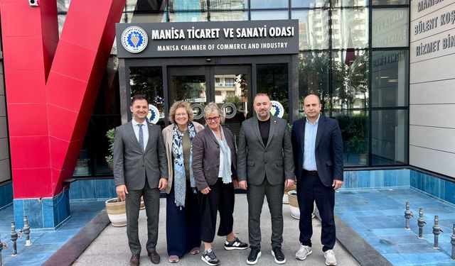 Manisa TSO ile Alman heyet arasında önemli görüşme