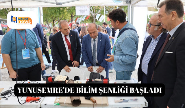 Yunusemre'de bilim şenliği başladı