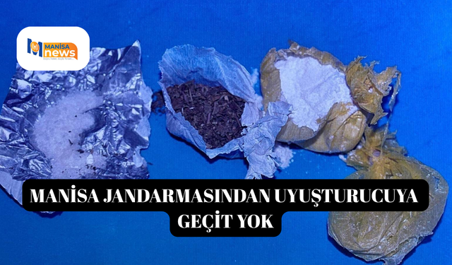 Manisa Jandarmasından uyuşturucuya geçit yok