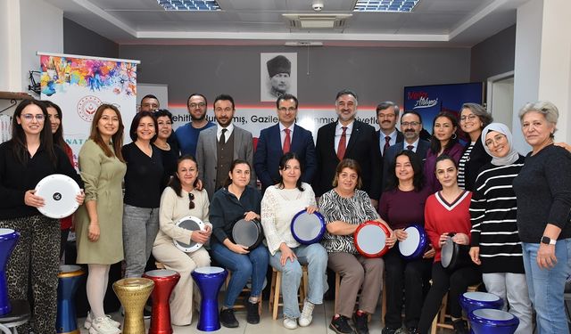 Salihli’de şehit aileleri ve gaziler için Ritm Atölyesi düzenlendi