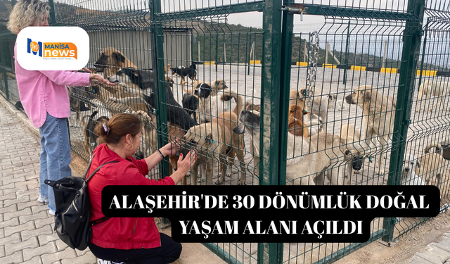 Alaşehir'de 30 dönümlük doğal yaşam alanı açıldı