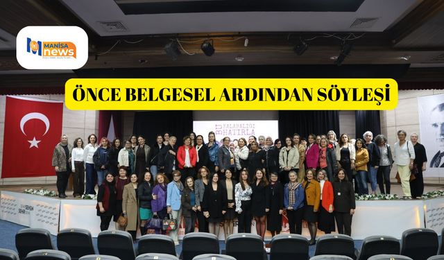 Önce belgesel ardından söyleşi