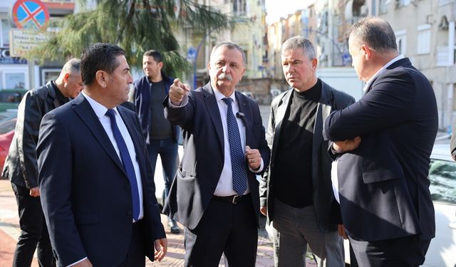 Başkan Balaban Kaynak'ta vatandaşı dinledi