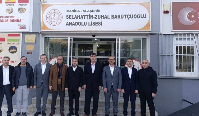 Eğitim-Bir-Sen Manisa 1 No’lu Şube Alaşehir’de eğitim paydaşlarıyla buluştu