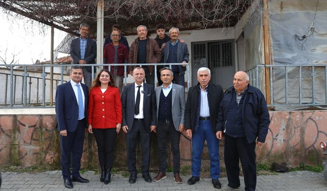 Başkan Balaban Ortaköy sakinlerinin taleplerini tek tek not aldı