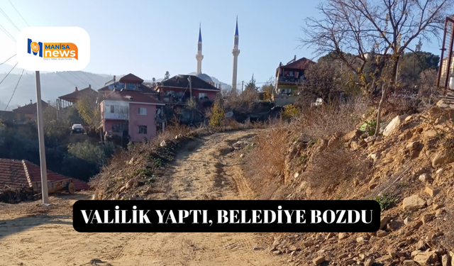 Valilik yaptı, belediye bozdu