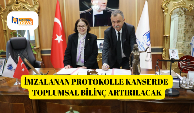 İmzalanan protokolle kanserde toplumsal bilinç artırılacak