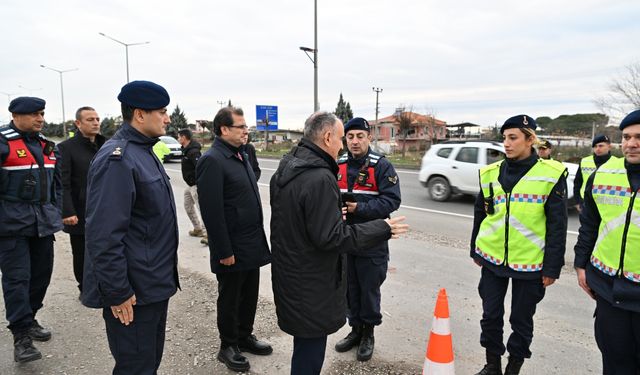 Vali Özkan’dan Salihli’de yılbaşı güvenlik denetimi