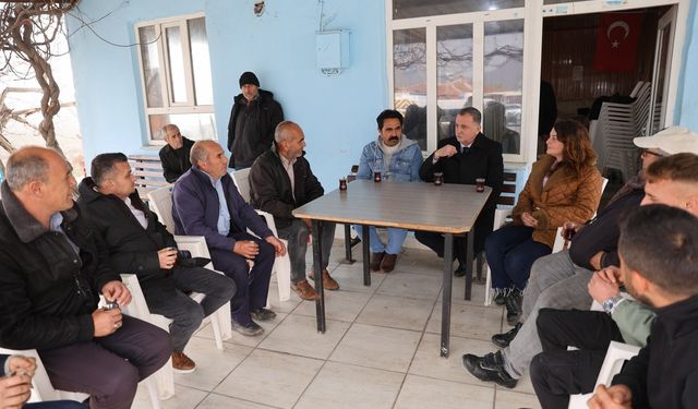 Başkan Balaban Karaveliler’de vatandaşı dinledi