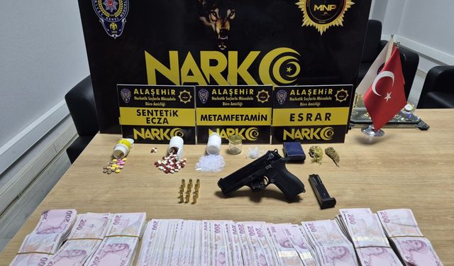 Alaşehir’de uyuşturucu operasyonu: 1 tutuklama
