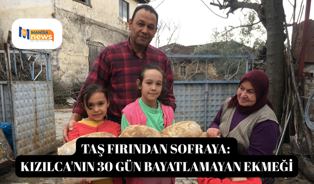 Taş fırından sofraya: Kızılca'nın 30 gün bayatlamayan ekmeği