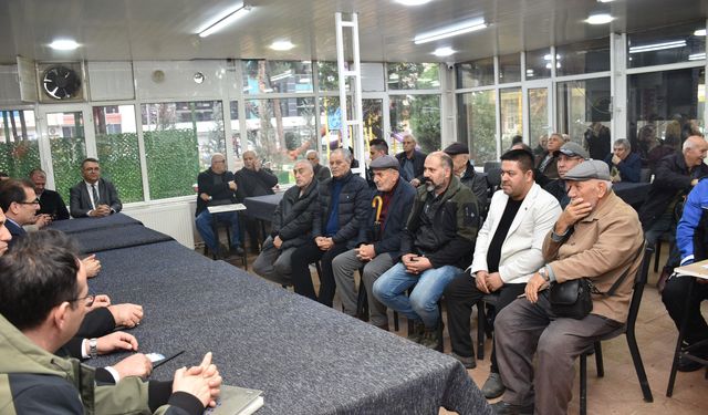 Kaymakam Güldoğan’dan sorunlara yakın takip sözü