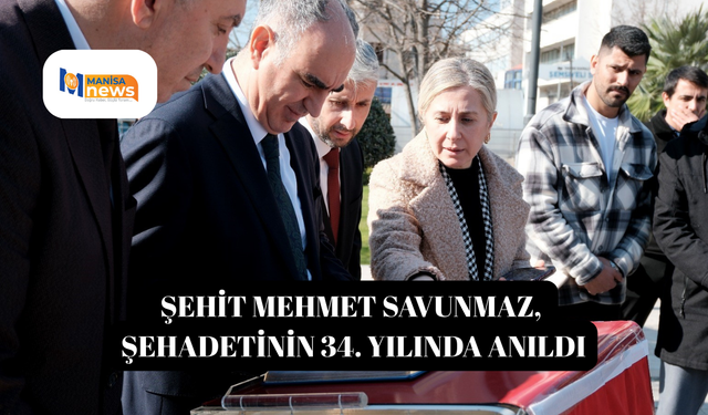 Şehit Mehmet Savunmaz, şehadetinin 34. yılında anıldı