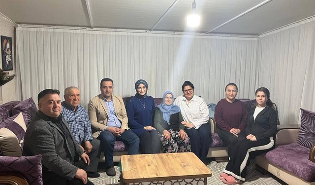 Kaymakam Dalak'tan şehit annesi ve Kıbrıs gazisine vefa