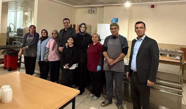 Kaymakam Dalak Öğrencilerle birlikte iftar açtı