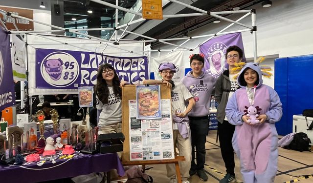 Manisa'dan Lavender Robotics Takımı, FRC'de, Turknet altyapısı ile geleceği kodluyor