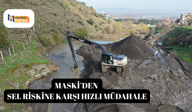 MASKİ’den sel riskine karşı hızlı müdahale