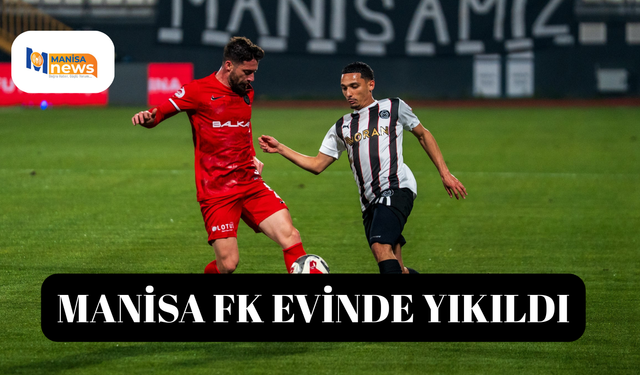 Manisa FK Evinde yıkıldı